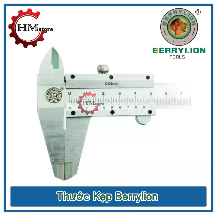 Thước kẹp 150mm Berrylion - Thước kẹp cơ khí, thước kẹp 200mm, thước kẹp đo ly, đo chính xác