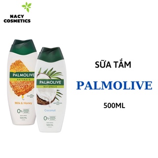 Sữa tắm palmolive dưỡng da chiết xuất dừa, mật ong 500ml