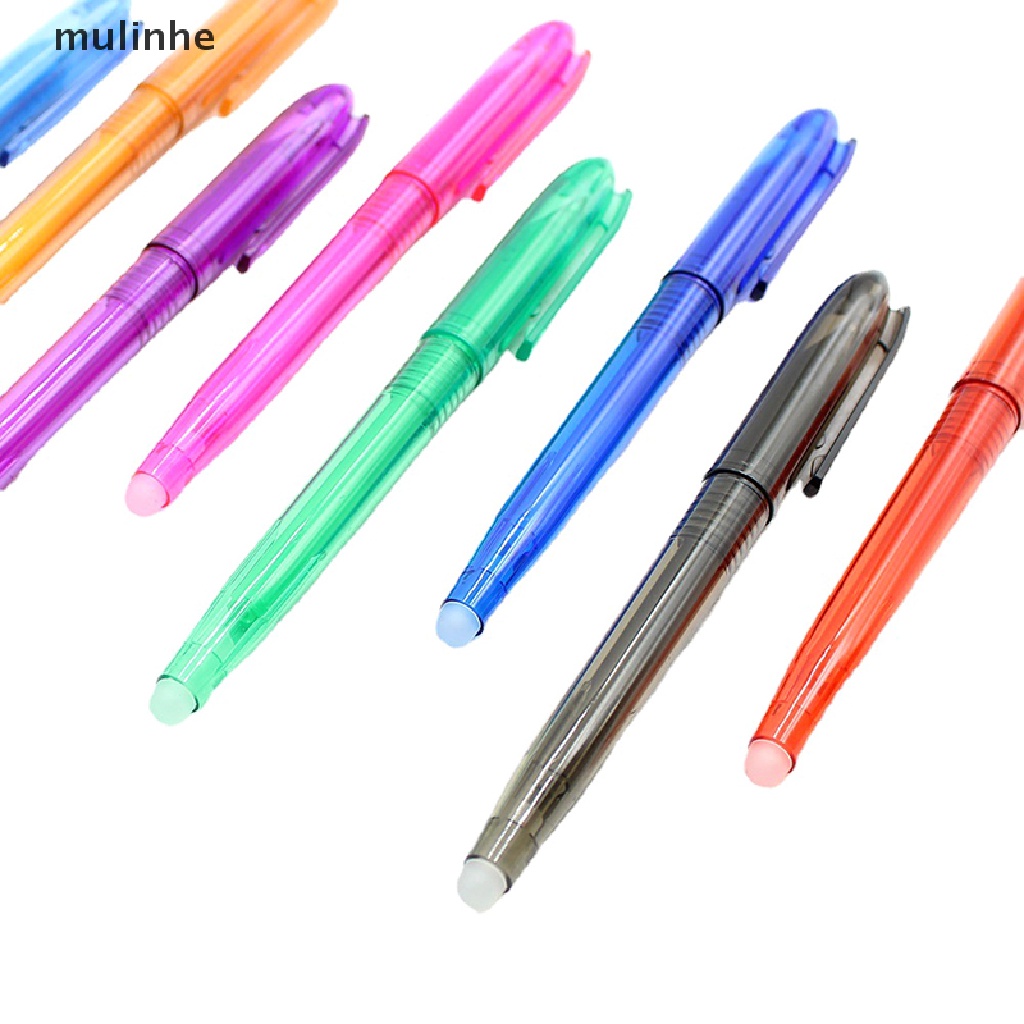 Set 8 Bút Mực Gel Ngòi 0.5mm Có Thể Xóa Được Tiện Dụng