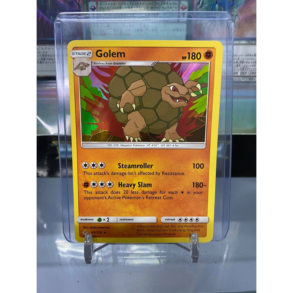 [ Dưa Hấu Yugioh ] Lá bài thẻ bài Pokemon Golem