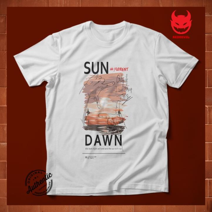 Áo Thun Nam xuất khẩu HipHop_681 RedDevil form đẹp kiểu cá tính vải dày mịn không xù lông