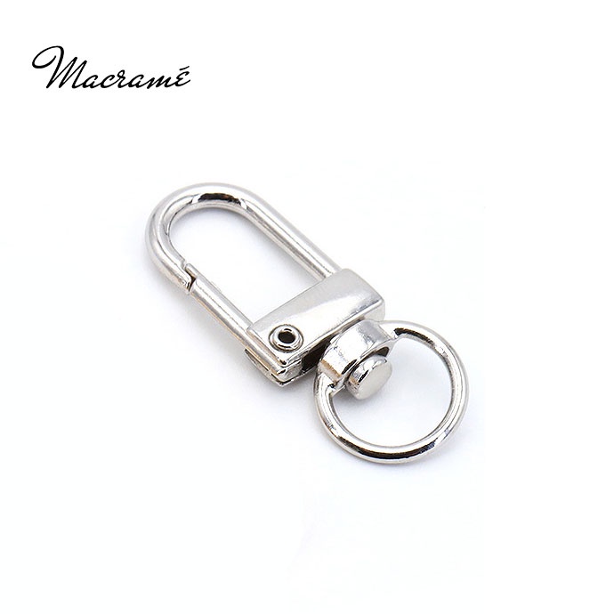 Móc Kẹp Càng Cua Kích Thước 13x33mm phụ kiện túi xách /Móc khóa hình ổ khóa