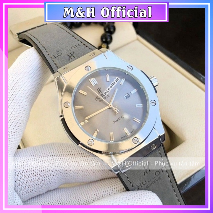 Đồng hồ đeo tay nam HL 6825 dây da cao cấp, tích hợp lịch ngày đẹp sang trọng lịch lãm giá rẻ [Tặng thêm pin] | BigBuy360 - bigbuy360.vn