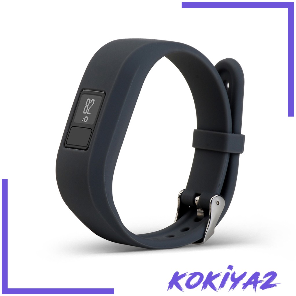 Set 2 Dây Đeo Thay Thế Cho Đồng Hồ Thông Minh Garmin Vivofit 3