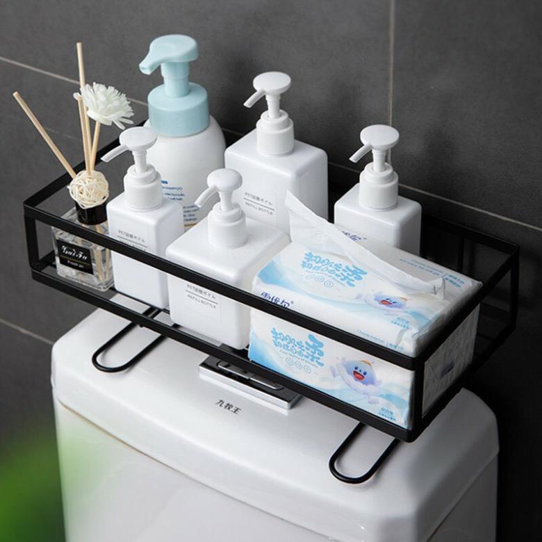 Kệ nhà tắm ⚡️ Kệ để đồ trên bồn toilet Kim Loại  siêu tiện lợi