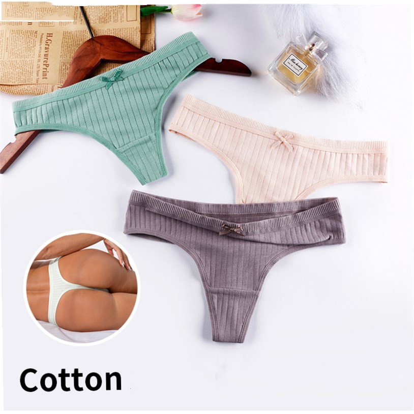 Quần lót lọt khe bông gân Sweet girl E2 | BigBuy360 - bigbuy360.vn