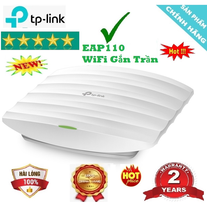 Bộ phát không dây gắn trần EAP110 Wireless N 300M