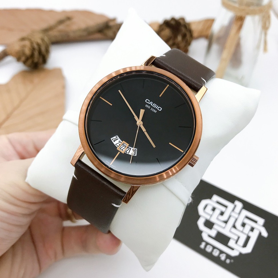 Đồng hồ nam Casio MTP-B100 Series chống nước 50m, size 43mm, hàng chính hãng