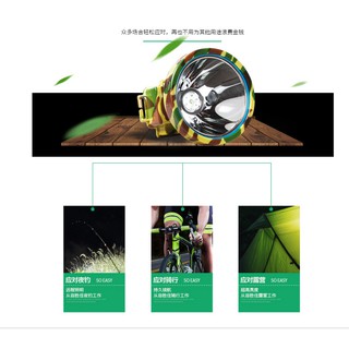 Đèn pin đội đầu Akasha A3