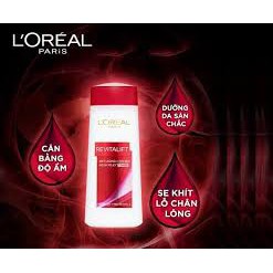 Nước Hoa Hồng Săn Chắc Da Và Se Khít Lỗ Chân Lông L'oreal Paris Revitalift Aqua Milky Toner 200ml