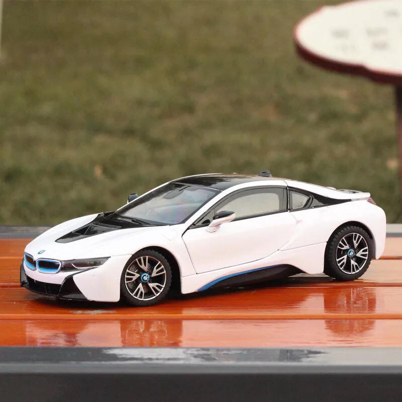 MÔ HÌNH Ô TÔ KIM LOẠI  BMW I8 Alloy 1/24