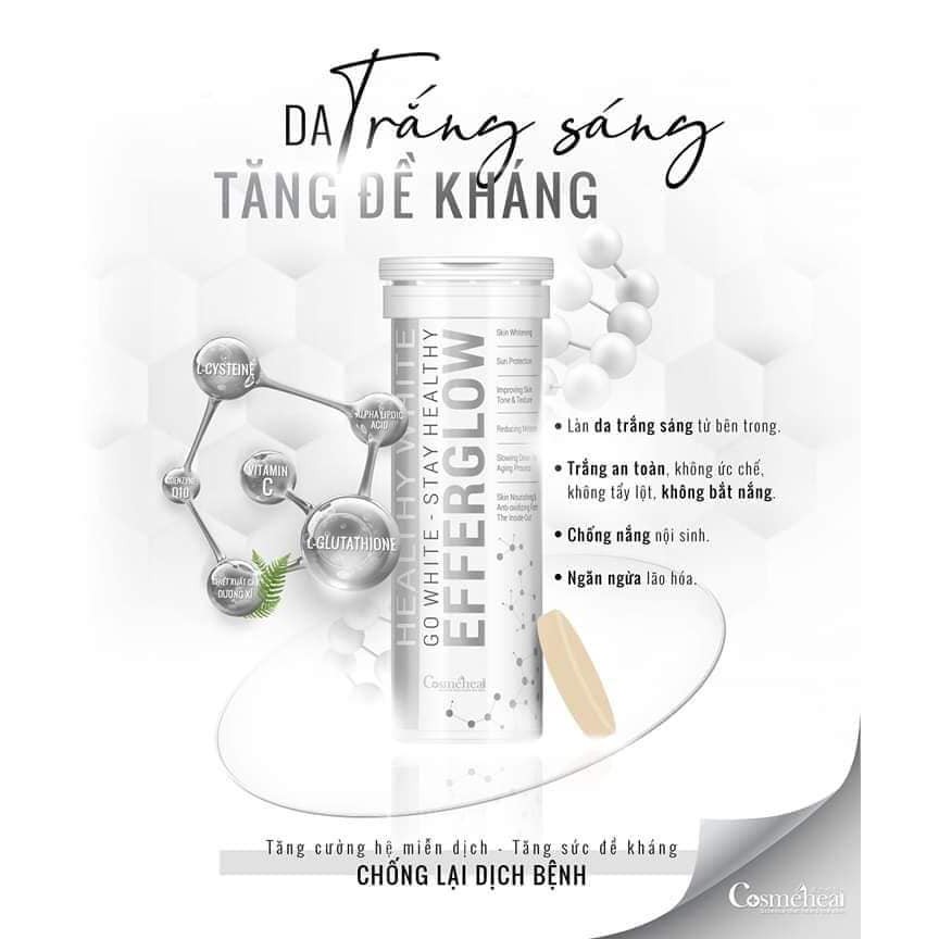 [Mã COS0303 giảm 8% đơn 250K] TRUYỀN TRẮNG DẠNG SỦI EFFERGLOW COSMEHEAL | BigBuy360 - bigbuy360.vn