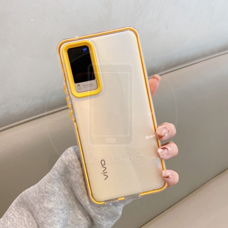 Ốp điện thoại TPU mềm trong suốt cho Vivo X70 X60 Pro Pro+ Plus X70Pro