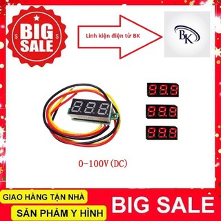 Vôn kế điện tử 0.28inch 0-100v đo áp