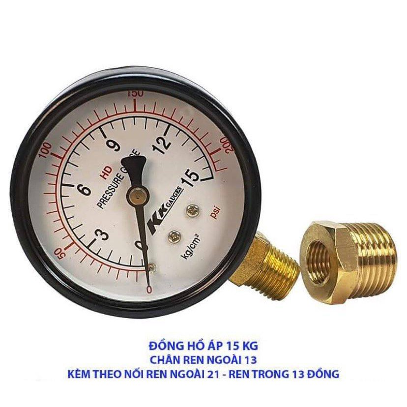 ĐỒNG HỒ ĐO ÁP LỰC NƯỚC 15KG/CM²