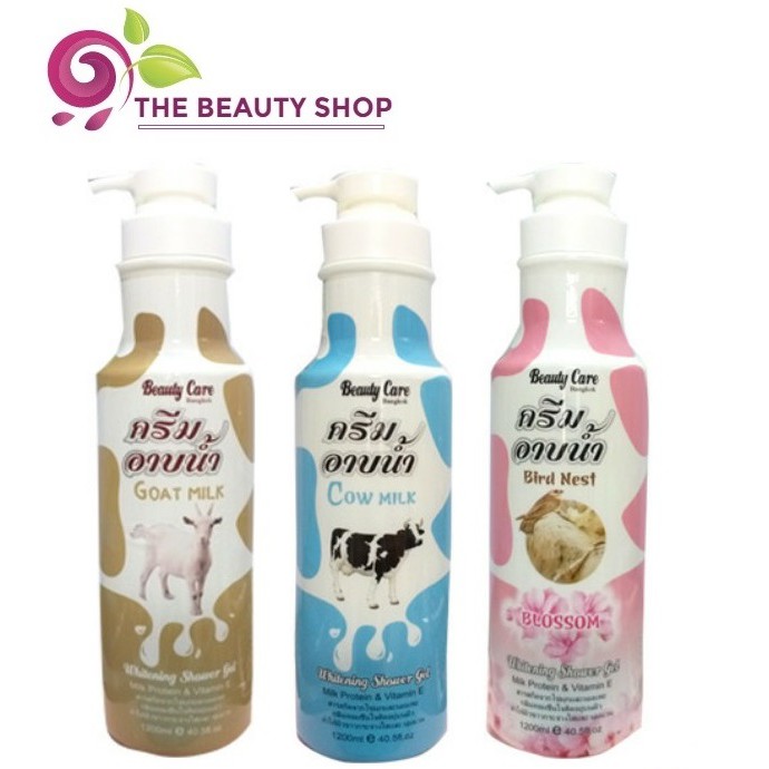 Sữa tắm chiết xuất sữa Beauty Care 1200ml