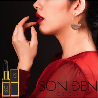 Son tươi đen lì SKY màu Đỏ Đất