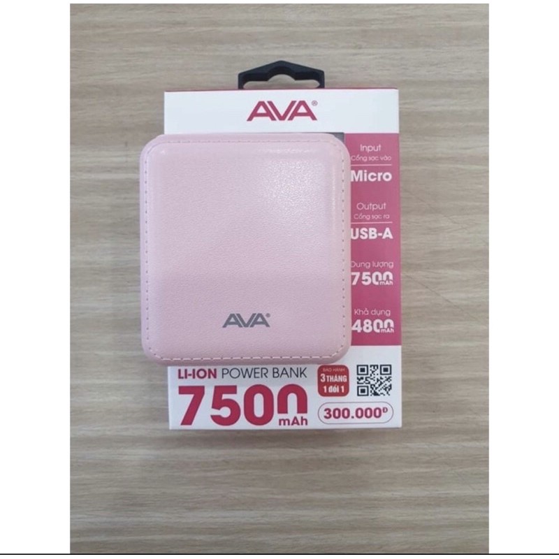 PIN SẠC DỰ PHÒNG AVA