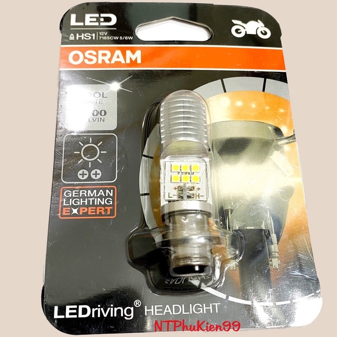 Đèn Pha Led OSRAM Chính Hãng Chân M5 Cho Dream , Cub , HonDa 82 , Future