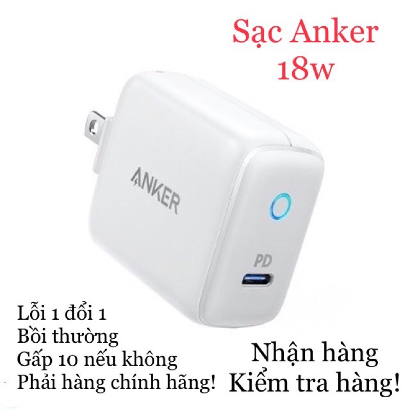 Sạc anker powerport 1 18w