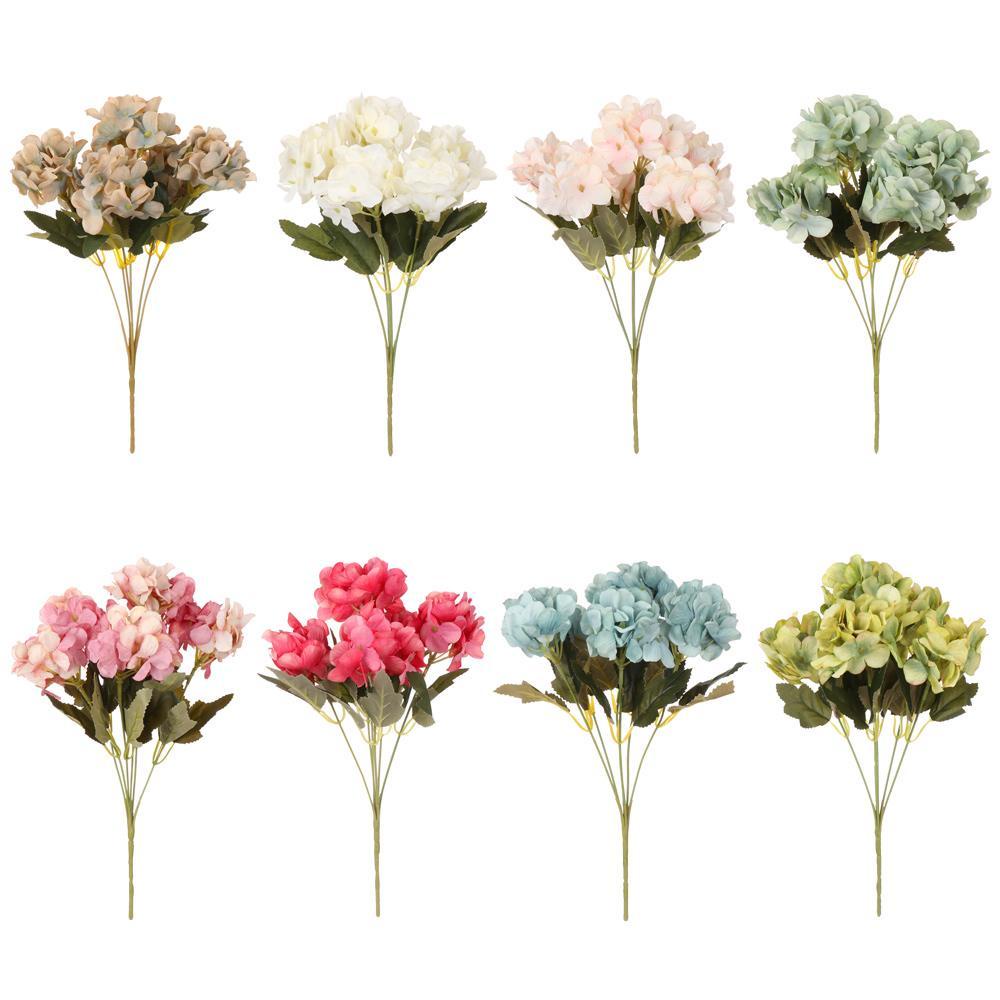 Bó Hoa Cẩm Tú Cầu Giả 6 Bông Trang Trí