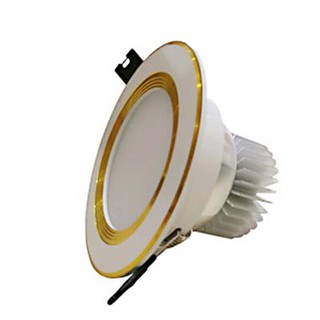 Đèn LED âm trần đế tản nhiệt 7W/9W đổi 3 màu