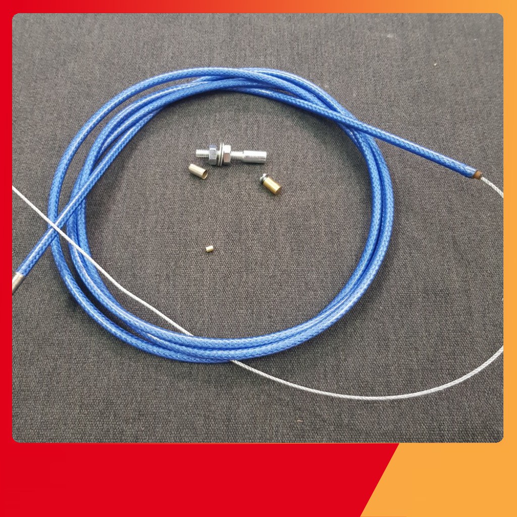 [XẢ KHO] ( MÀU XANH ) DÂY GA THÁI DÀI 2M SỬ DỤNG ĐƯỢC HẦU HẾT CÁC LOẠI CÙM TĂNG TỐC  + TẶNG KÈM BỘ ỐC SIẾT CÁP