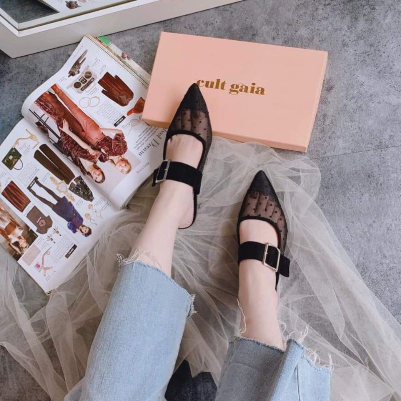 sục lưới chấm bi