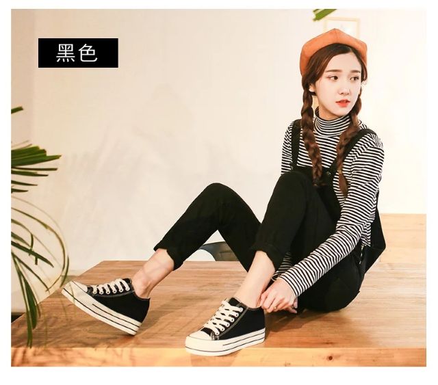 Giày thể thao độn đế 6cm ⚡️ANDUSTORE⚡️