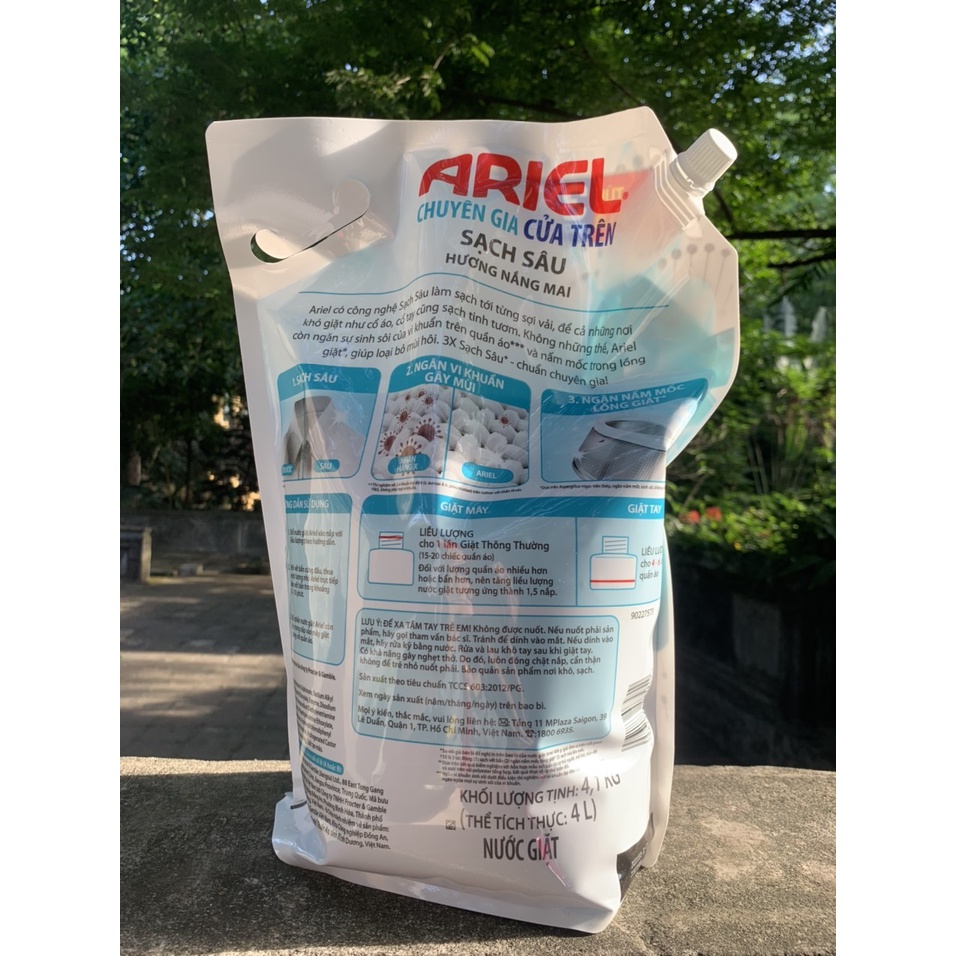 NƯỚC GIẶT ARIEL 3.9KG-4.1KG