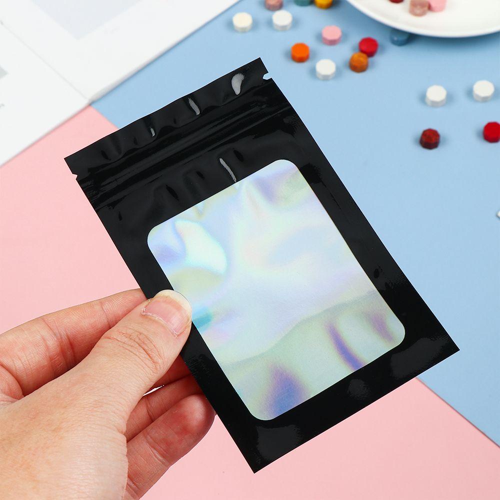 BEAUTY Bộ 100 Túi Giấy Bạc Đựng Thực Phẩm Chống Mùi