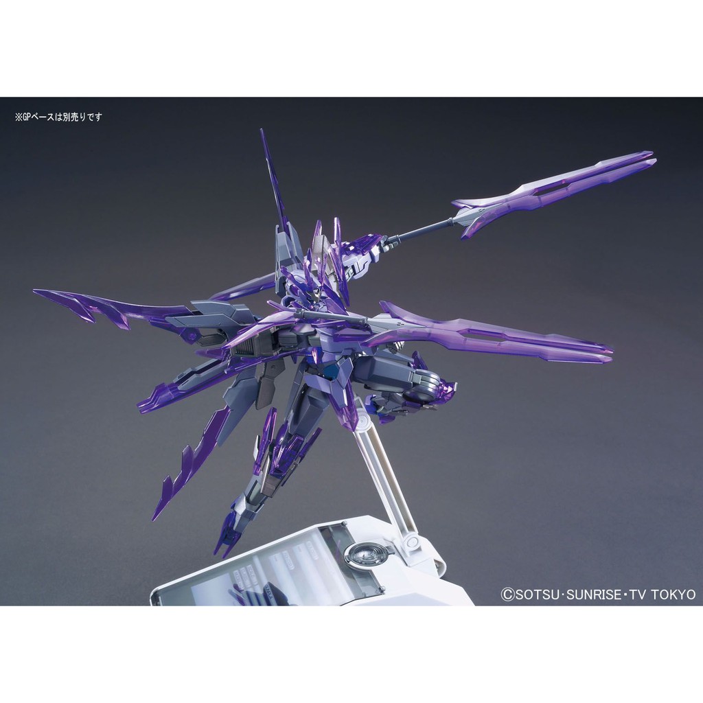 Mô Hình Lắp Ráp Gundam HG BF Transient Glacier (tặng kèm base)