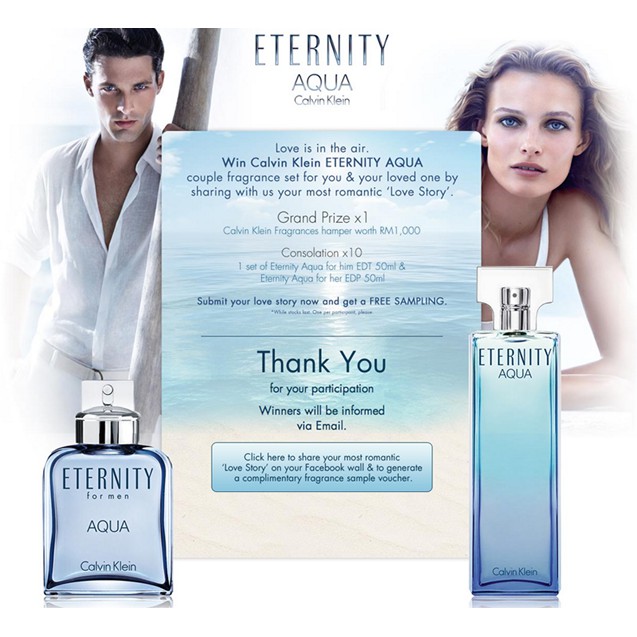 Nước hoa ck nữ Eternity Aqua 100ml