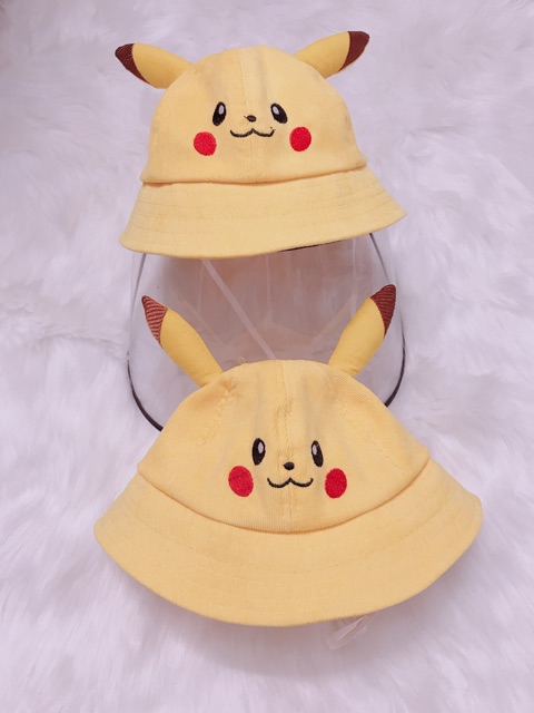 Nón PIKACHU Kèm Kính Bảo Hộ Cho Bé (Kính Rời)