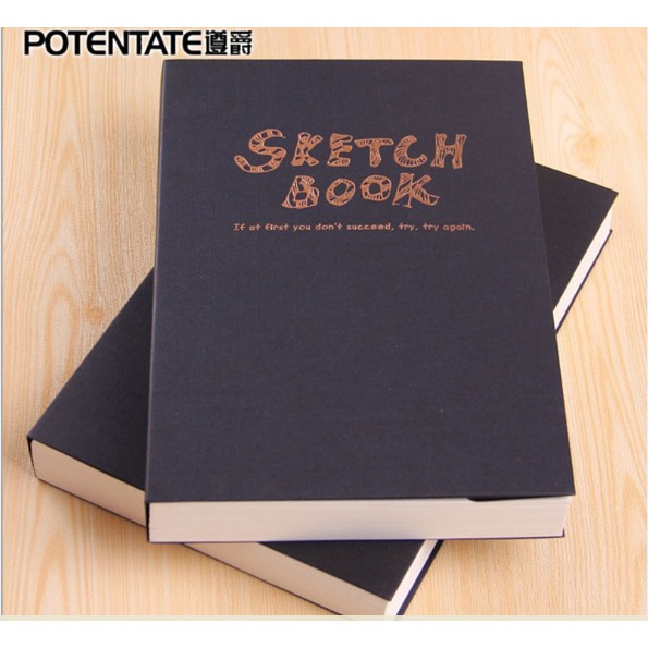 [SỔ VẼ KÍ HỌA] Sketch book Potentate vẽ phác họa và Marker / Màu dạ siêu dày