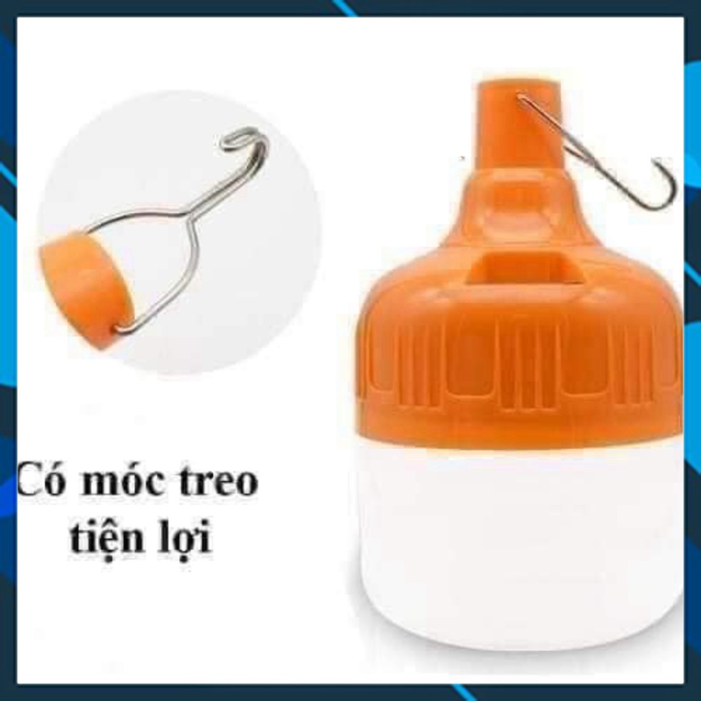 Bóng đèn LED tích điện công suất 100W sáng 6-8H sáng liên tục | (TT65)