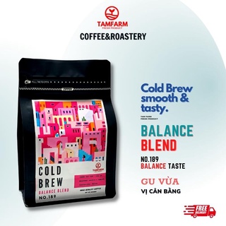 Cà phê cold brew, cafe túi lọc ủ lạnh, rang mộc nguyên chất blend arabica & robusta honey, coffee eatclean No.189