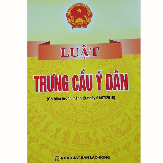 Sách - luật trưng cầu dân ý