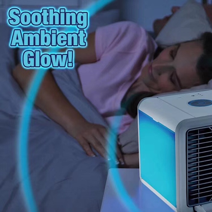 Xả Quạt Điều Hòa Hơi Nước Mini Để Bàn - Quạt tạo ẩm làm mát không khí