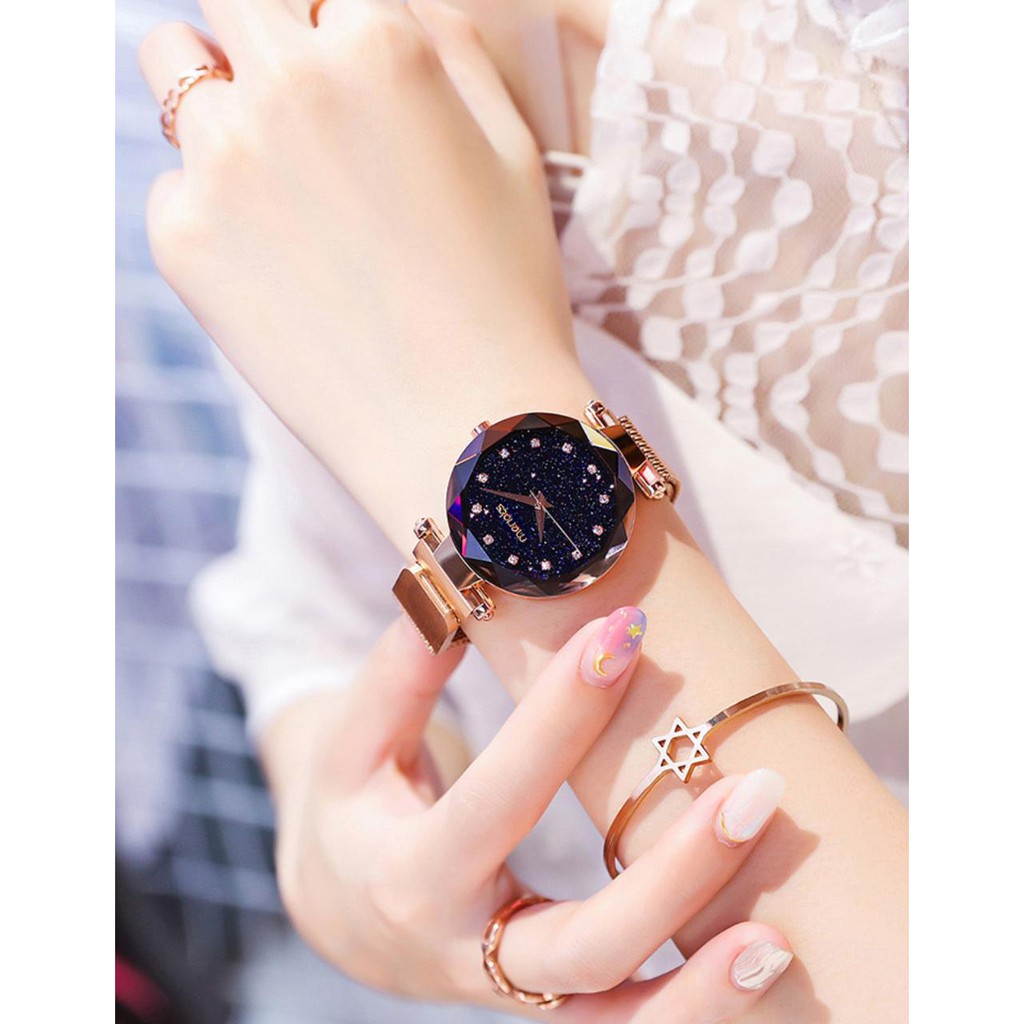 [SIÊU XỊN] ĐỒNG HỒ NỮ DÂY NAM CHÂM DIAR MẶT 3D SIÊU SANG CHẢNH CỰC ĐẸP | BigBuy360 - bigbuy360.vn