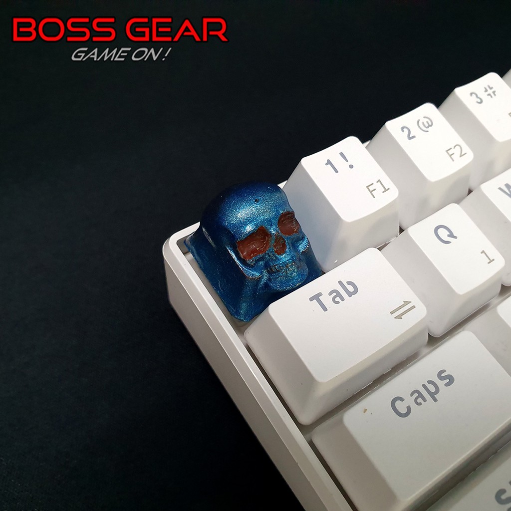 Keycap Lẻ hình đầu lâu xuyên LED cực ngầu