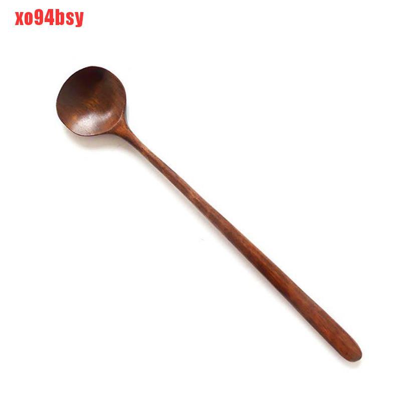 1 Muỗng Gỗ Cán Dài Hình Tròn 94bsy