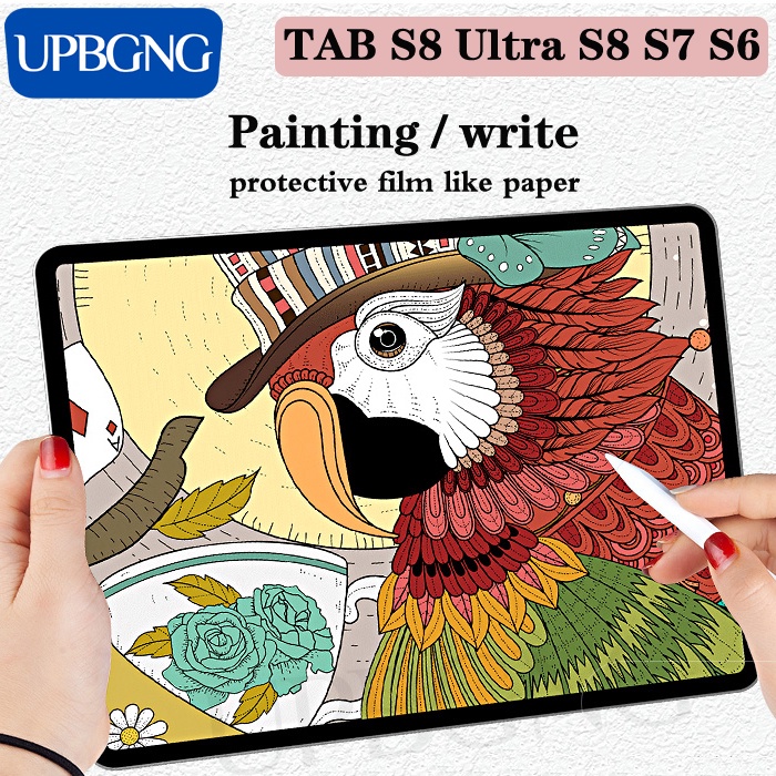 Film Dán Bảo Vệ Cho Máy Tính Bảng Samsung Galaxy Tab S8 Ultra 14.6 Inch S8 Plus S7 S6 Lite A7