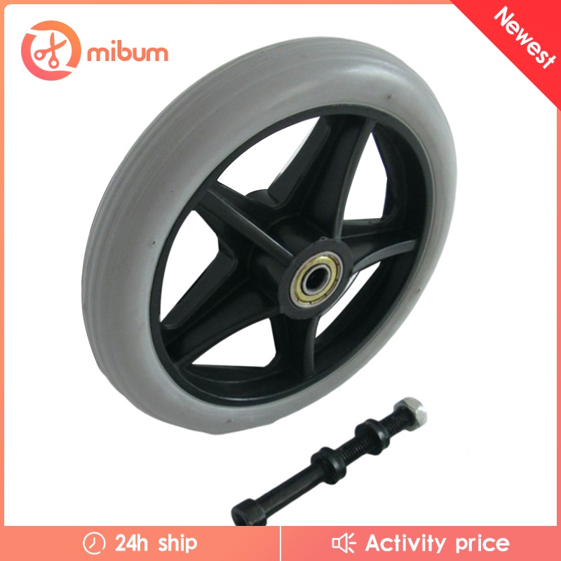 Bánh xe trước 6 inch chống mài mòn thay thế dành cho xe lăn