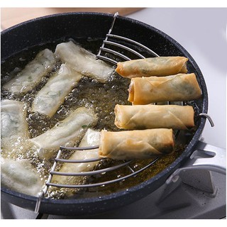 Combo 2 Vỉ Gác Chảo Khô Ráo Dầu Inox Chống Gỉ Cao Cấp