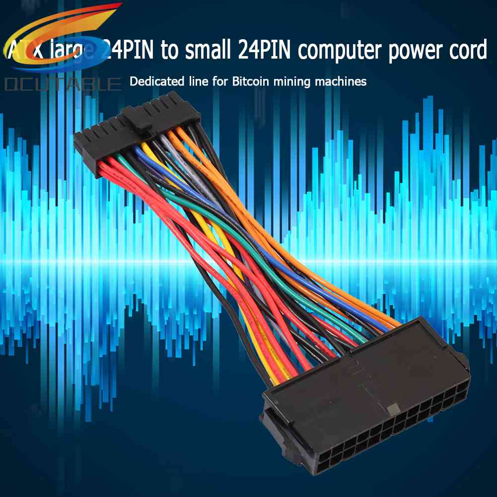 Dây Cáp Nguồn 24Pin Female Sang Mini 24P Male Cho DELL 780 980 760 960