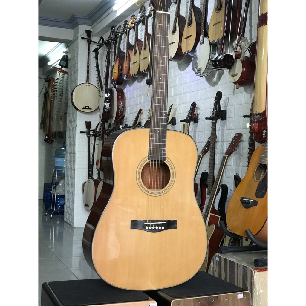 [Tặng kèm phụ kiện] Đàn guitar Fender top soild