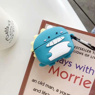 Airpods Pro case - Ốp bảo vệ dành cho Airpods Pro Hình Khủng Long Xanh