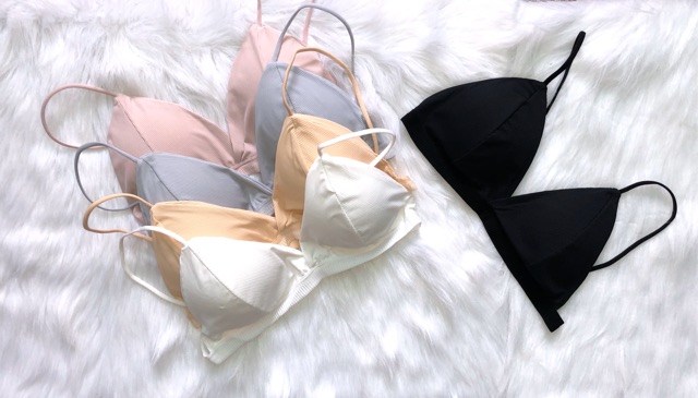 [Mã FAMARAL1 giảm 10K đơn 50K] Áo Lót Nữ, Áo Bra Cotton Thun Gân Free Size Không Gọng Cài Sau - mã 812 | BigBuy360 - bigbuy360.vn