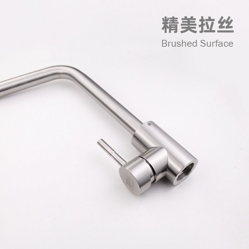 Vòi Nước Bằng Thép Không Gỉ Sus304 Xoay 360 Độ